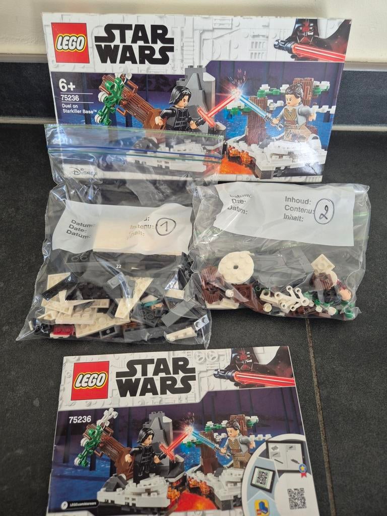 Lego star wars, Ophalen of Verzenden, Zo goed als nieuw, Complete set, Lego