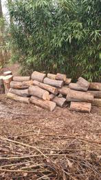 Partij haardhout windgedroogd eik beuk es, Tuin en Terras, Haardhout, 6 m³ of meer, Ophalen of Verzenden, Stammen