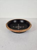 Kom voor geld, geëboniseerd hout parelmoer, China, ca. 1950, Antiek en Kunst, Kunst | Beelden en Houtsnijwerken, Ophalen of Verzenden