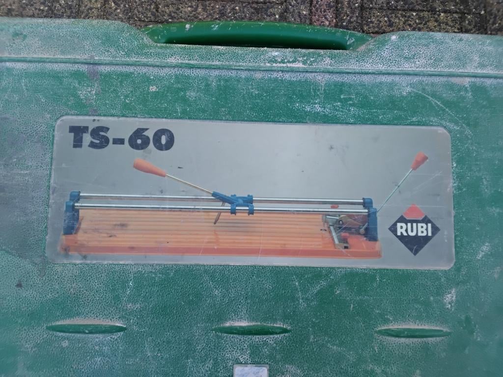 Rubi ts 60 tegelsnijder, Ophalen of Verzenden, Gebruikt