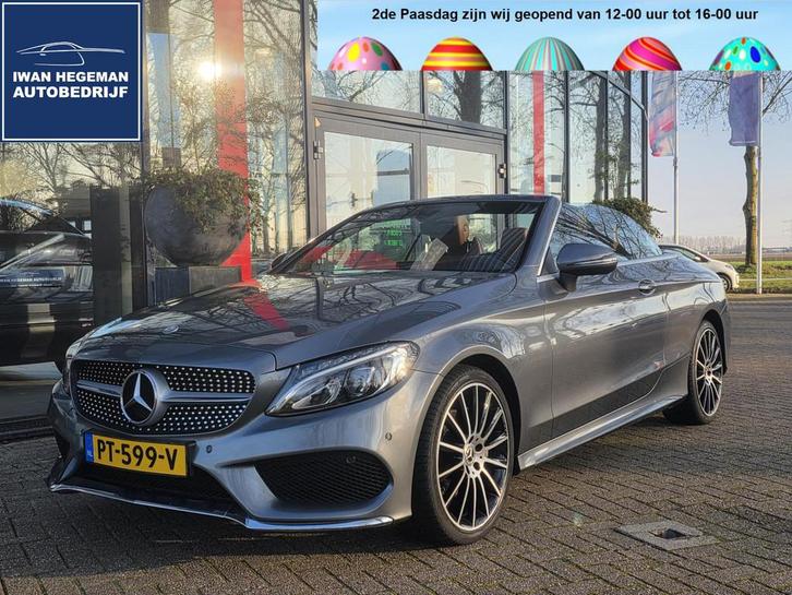 Mercedes-Benz C-klasse Cabrio 180 Prestige AMG-Styling AUTOM, Auto's, Mercedes-Benz, Bedrijf, Te koop, C-Klasse, ABS, Airbags