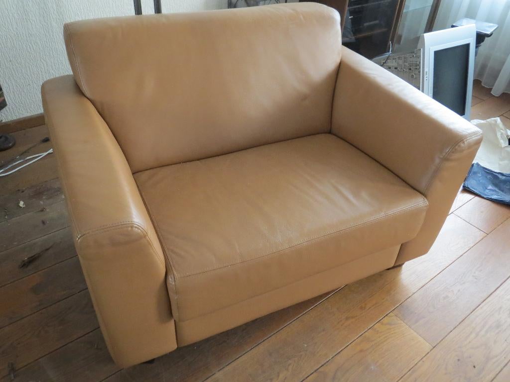 2 zitter love seat, Huis en Inrichting, Banken | Bankstellen, Ophalen, Tweepersoons, Zo goed als nieuw, Rechte bank
