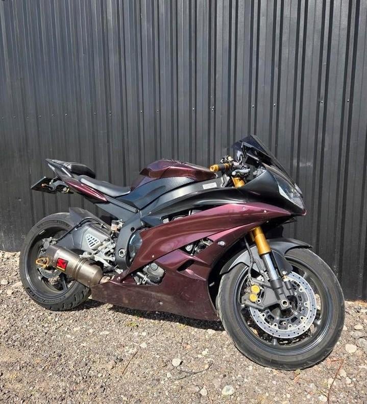 Yamaha r6 supersport 35kw a2, Ophalen, 6 versnellingen, Gebruikt, Maximaal 45 km/u