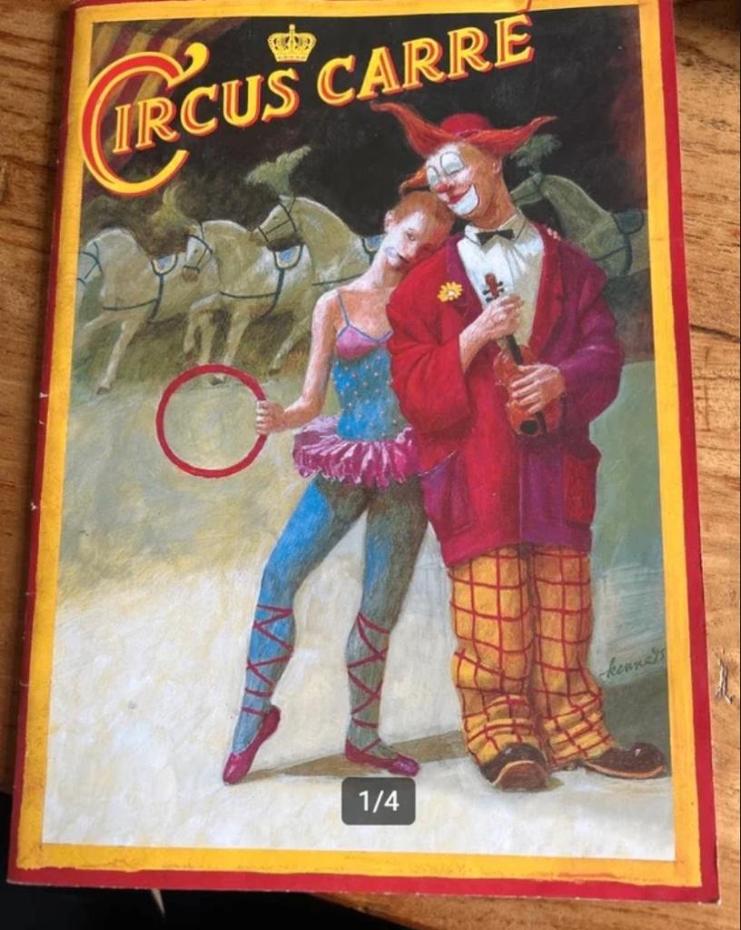 Wereldcircus Carré Programma 1995, Ophalen of Verzenden, Zo goed als nieuw, Ballet of Musical