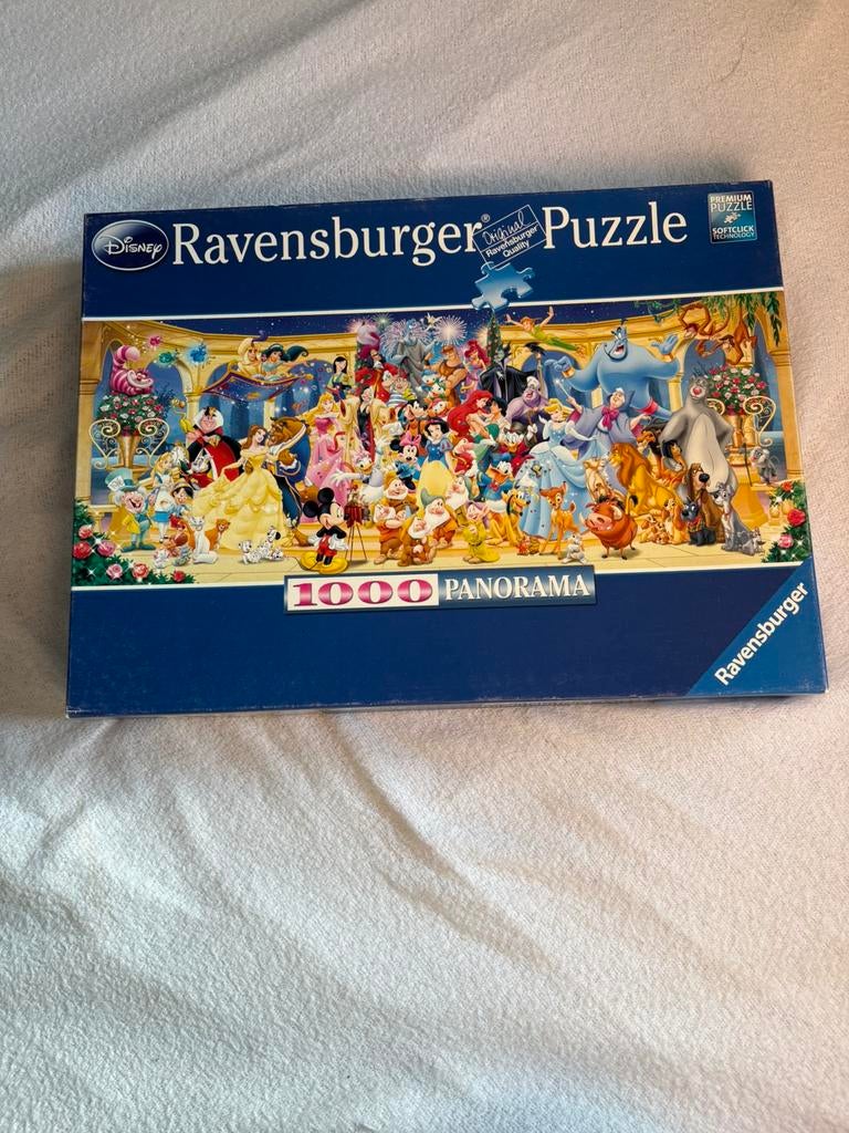 Panorama puzzel disney, Ophalen of Verzenden, 500 t/m 1500 stukjes, Zo goed als nieuw
