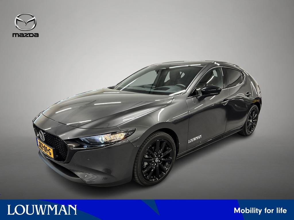 Mazda 3 2.5 e-SkyActiv-G M Hybrid 140 Nagisa / Demo voordeel, Auto's, Mazda, 12 maanden, 4 cilinders, Origineel Nederlands, Adaptive Cruise Control