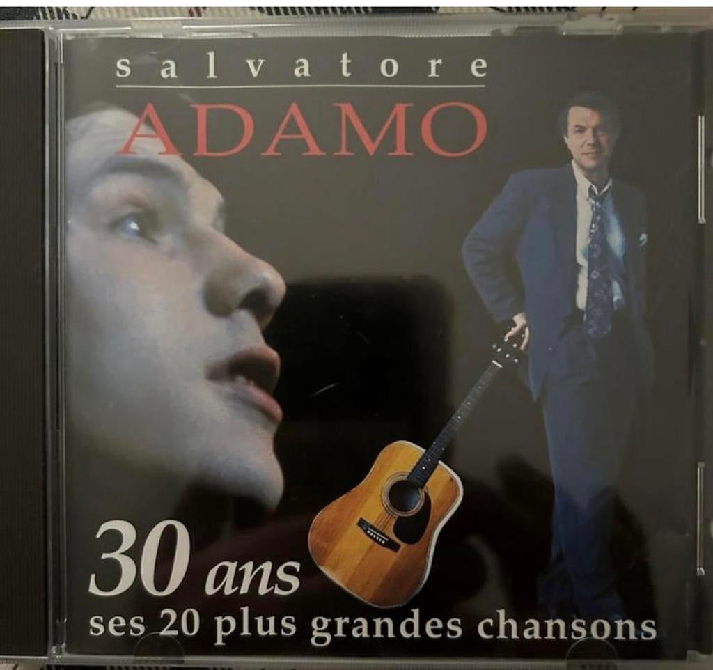 Adamo 30 ans ses 20 grandes chansons Cd, Cd's en Dvd's, Ophalen of Verzenden, Gebruikt