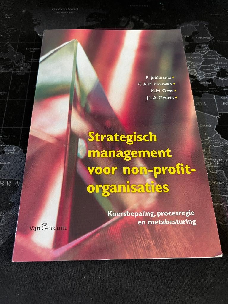 [9789023243090] Strategisch management voor non-profitorg., Ophalen of Verzenden, Zo goed als nieuw, Management, F. Joldersma