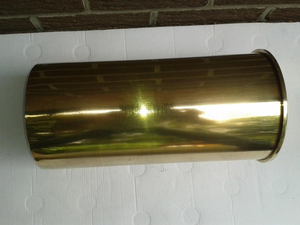 Tsjechisch / Duitse 15cm VZ25 huls 1937, Ophalen of Verzenden, Landmacht, Duitsland, Hulzen of Bodemvondsten