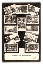 Oostvoorne, Groeten uit Oostvoorne, Verzenden, Voor 1920, Gelopen, Zuid-Holland