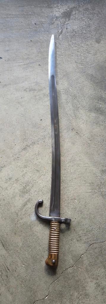 Frans Chassepot bajonet, Antiek en Kunst, Antiek | Overige Antiek, Ophalen of Verzenden