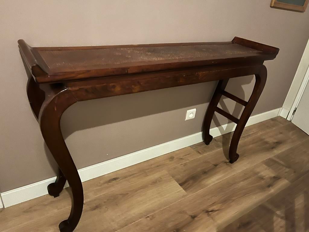 Televisie tafel / Thee tafel, Ophalen, Gebruikt, Overige houtsoorten, Koreaans thee-tafel