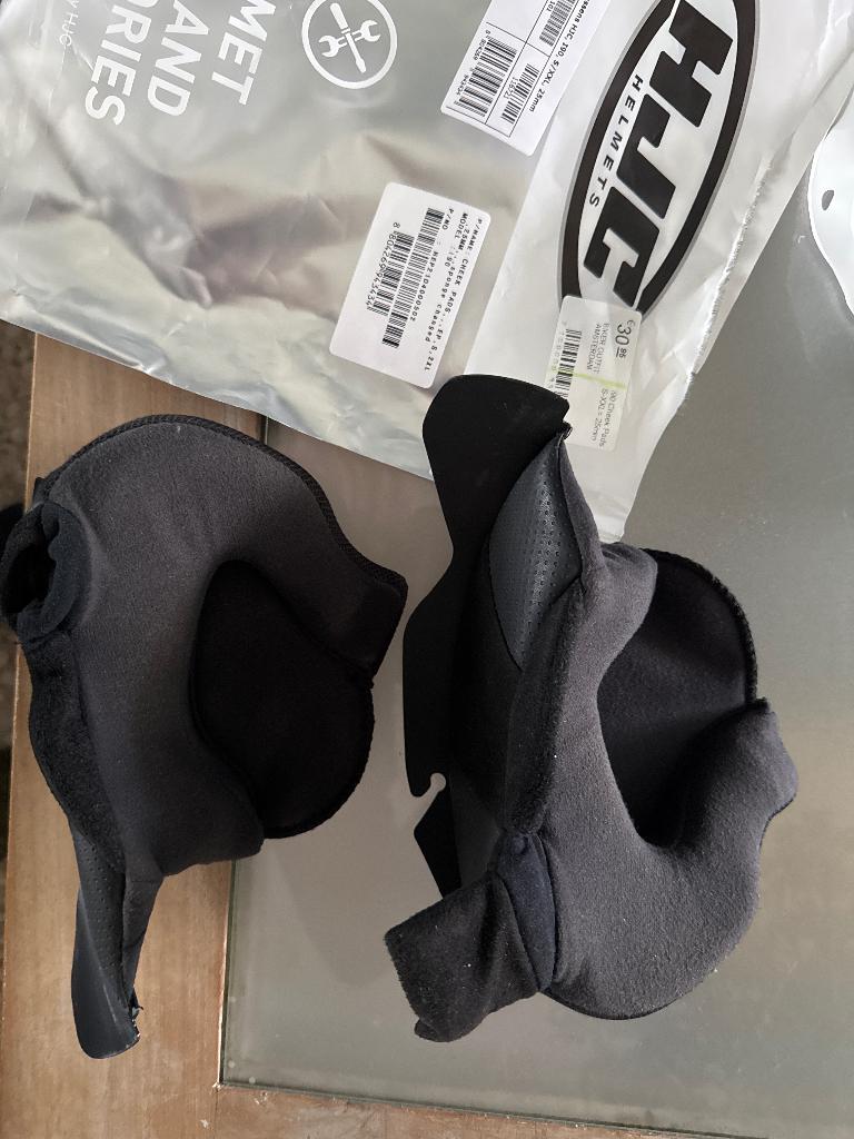 Wangkussens HJC i90, Motoren, Kleding | Motorhelmen, M, Heren, HJC, Ophalen of Verzenden