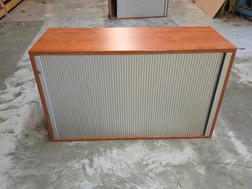 Multiplex Kast met roldeur, Ophalen, Gebruikt, 25 tot 50 cm, Minder dan 100 cm