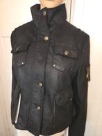 Amos fur jasje zwart L knopen tussenjasje, Kleding | Dames, Ophalen of Verzenden, Zo goed als nieuw, Maat 38/40 (M), Zwart