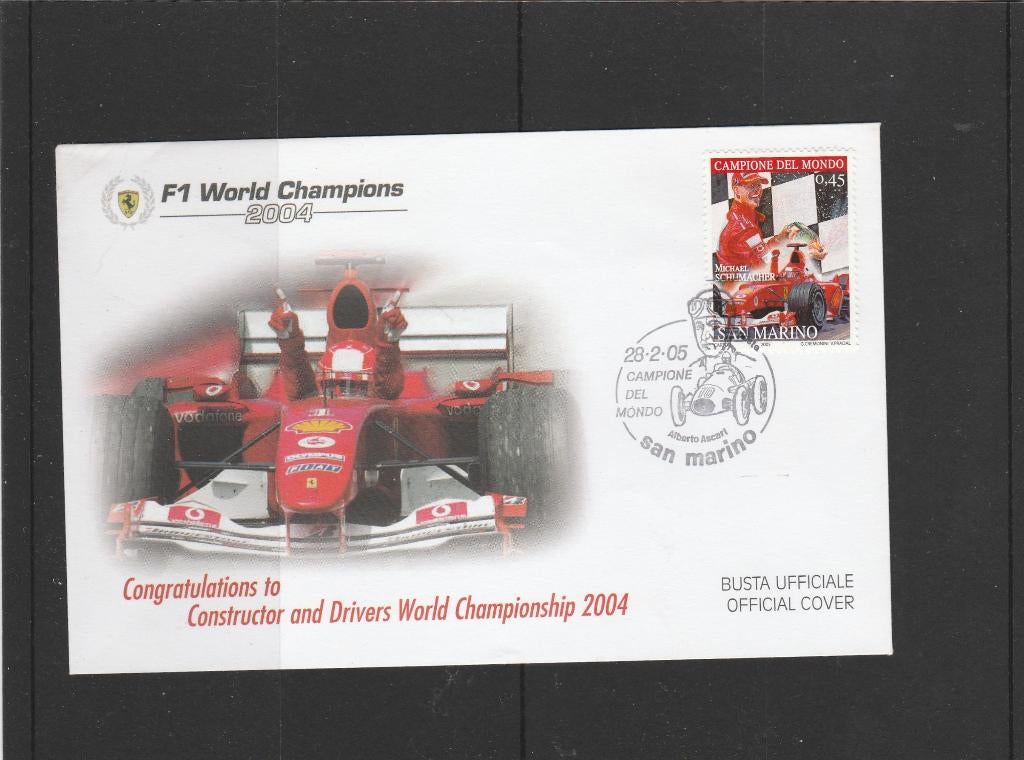 SAN MARINO  GESTEMPELD F1, Verzenden, Overige landen, Gestempeld