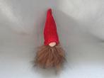 Zweedse jultomte kerstkabouter gnoom 17 cm hoog NIEUW, Ophalen of Verzenden, Nieuw
