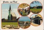 Kr2873 Gelopen ansichtkaart groeten van texel, Ophalen of Verzenden, 1980 tot heden, Gelopen, Waddeneilanden