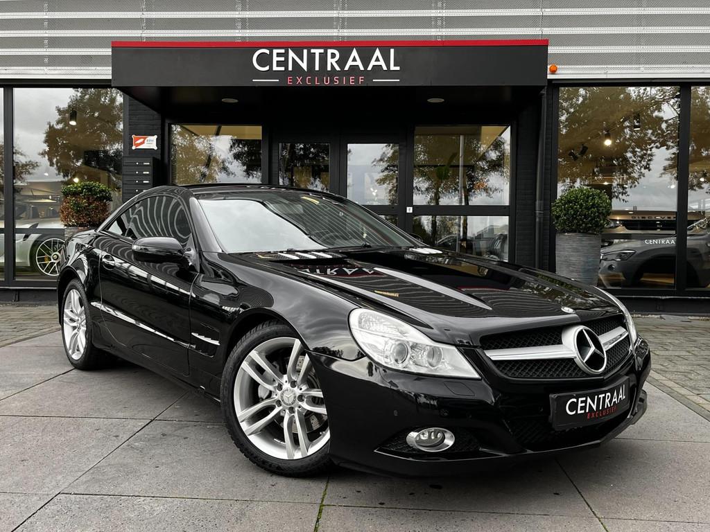 Mercedes-Benz SL-klasse 350 315PK, Navi, Airscarf, Pdc, Harm, Auto's, Mercedes-Benz, Automaat, Euro 5, Achterwielaandrijving, Gebruikt