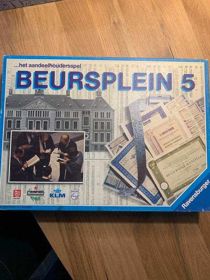 Beursplein 5 Gezelschapsspel - Nieuwstaat, Hobby en Vrije tijd, Gezelschapsspellen | Bordspellen, Nieuw, Drie of vier spelers