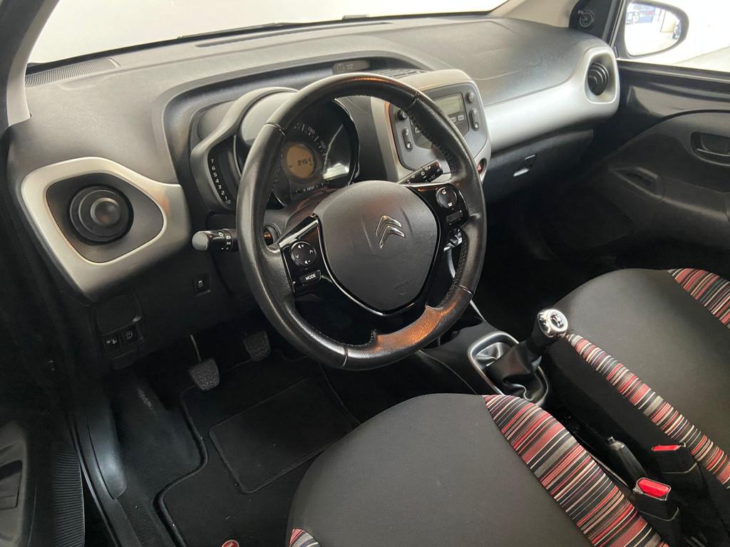 Citroën C1 1.0 e-VTi Feel Airco. Elek. Pakket. 5-Deurs!, Auto's, Voorwielaandrijving, Gebruikt, Euro 6, 4 stoelen