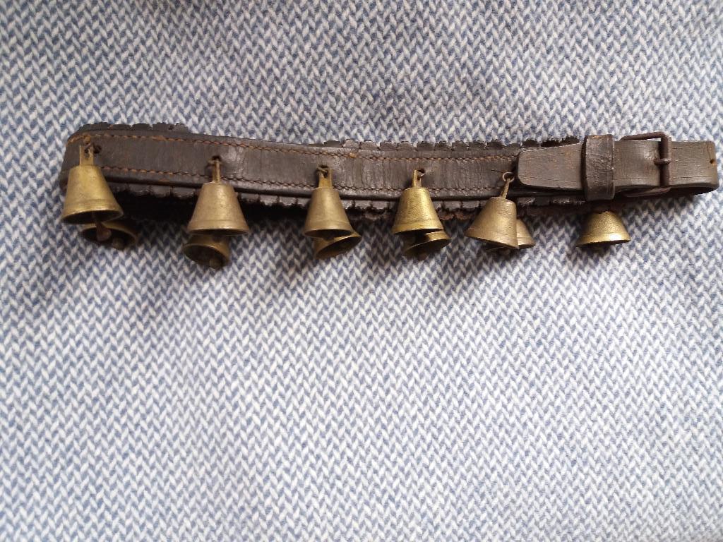 antieke bellenband voor paard, Dieren en Toebehoren, Paarden en Pony's | Hoofdstellen en Tuigage, Ophalen of Verzenden, Gebruikt