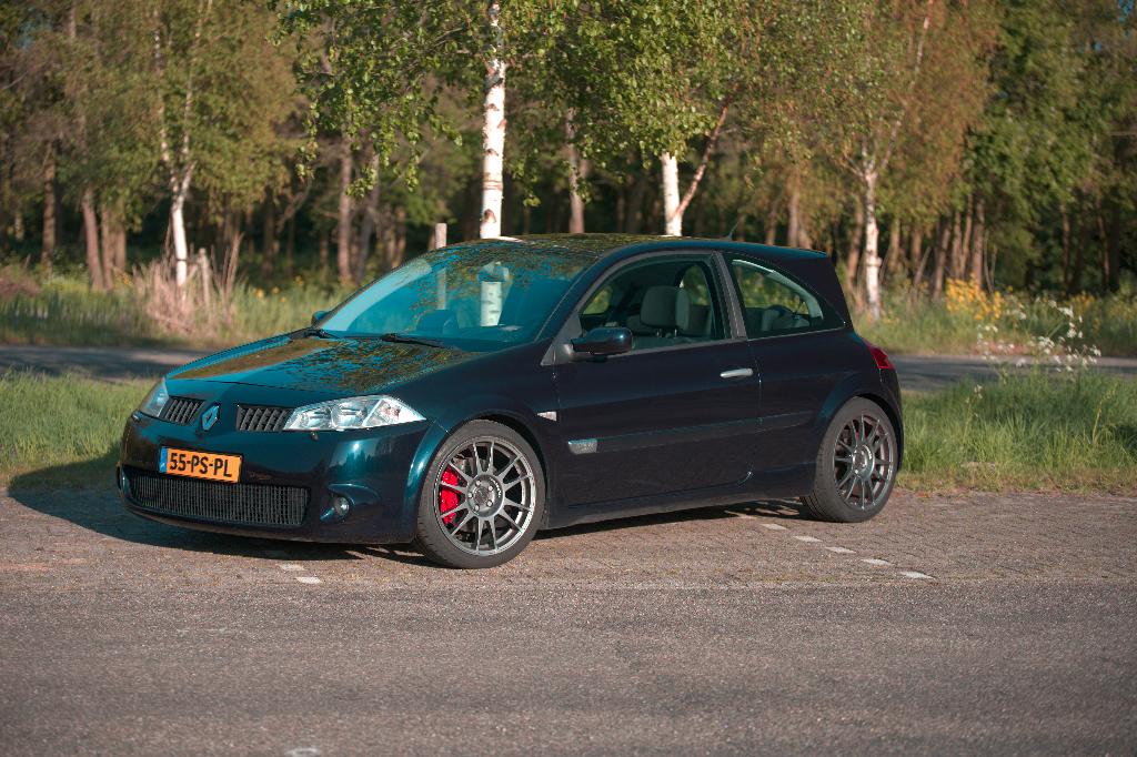 Renault Mégane 2 RS 2.0 16V Turbo Renault Sport, Auto's, Renault, Voorwielaandrijving, 4 cilinders, Blauw, Particulier