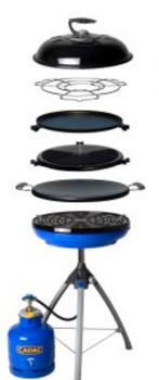 Skottelbraai Cadac Eazi chef, Ophalen