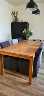 Eettafel met 6 stoelen, Huis en Inrichting, Ophalen