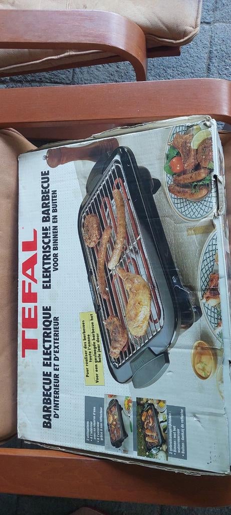 Tefal Elektrische Barbecue voor Binnen en Buiten, Ophalen, Gebruikt, Tefal