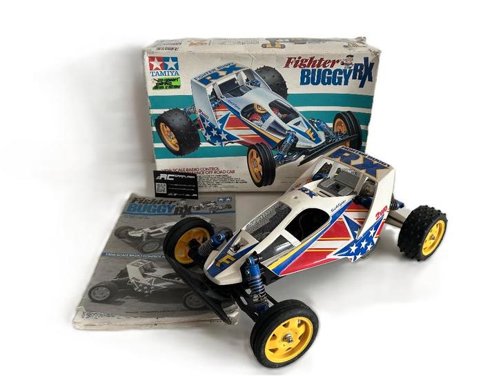 Tamiya Fighter Buggy RX 1/10 rc auto, Hobby en Vrije tijd, Modelbouw | Radiografisch | Auto's, Gebruikt, Auto offroad, Elektro