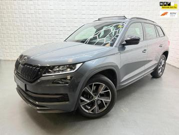 Skoda Kodiaq 2.0 TSI 4x4 SPORTLINE PANO VIRTUAL 7 PERSOONS beschikbaar voor biedingen