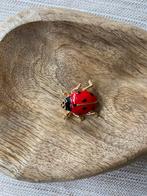 Broche Lieveheersbeestje, Schildpad & Kever insect vlieg, Sieraden, Tassen en Uiterlijk, Broches, Met strass, Overige materialen