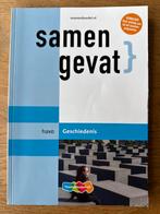 Samengevat Havo Geschiedenis Examenbundel, Ophalen of Verzenden, Zo goed als nieuw, HAVO, Geschiedenis