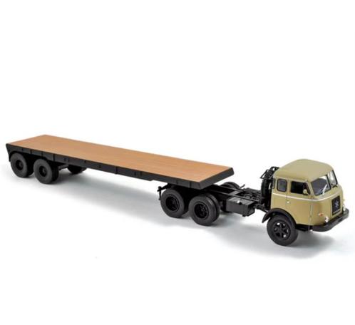 Henschel HS3 180 TAS '56 Beige schaal 1/43 NOREV ref: 820561, Hobby en Vrije tijd, Modelauto's | 1:43, Nieuw, Bus of Vrachtwagen