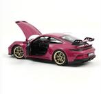 Porsche 911 GT3 RS w/Weissach paars '22 1/18 NOREV R. 187370, Verzenden, Nieuw, Auto, Norev