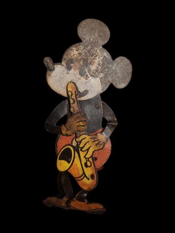 Mickey Mouse 1940'ties tin antiek speelgoed  beschikbaar voor biedingen
