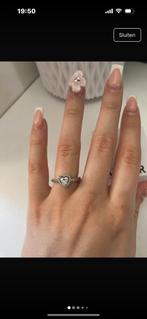 Pandora ring zilver, 18 tot 19, Ophalen of Verzenden, Zo goed als nieuw, Dame