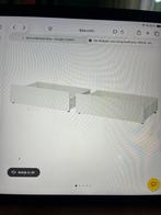 Ikea bedlades Malm, Ophalen, Gebruikt, Eenpersoons, Wit