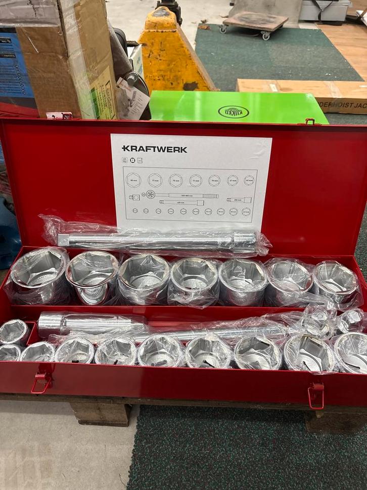 Kraftwerk Doppenset 2053 - Nieuw!, Auto diversen, Autogereedschap, Nieuw, Ophalen