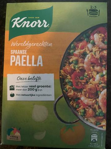 Knorr wereldgerechten Paella (ongeopend pak) beschikbaar voor biedingen