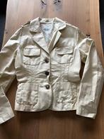 Vintage leren dames jas mt s/m, Ophalen of Verzenden, Zo goed als nieuw, Maat 36 (S), Zwart