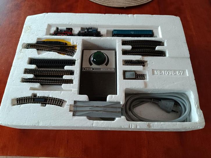 Minitrix Trein Set - Vaste Prijs!, Hobby en Vrije tijd, Modeltreinen | H0, Gebruikt, Treinset, Gelijkstroom, Trix, Analoog, Ophalen of Verzenden