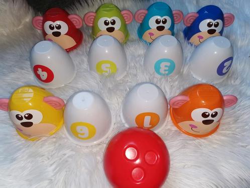Fisher Price Bowling Set Aapjes Bowlen speelgoed kind baby, Kinderen en Baby's, Speelgoed | Fisher-Price, Nieuw, Ophalen of Verzenden