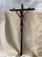 Houten Kruisbeeld ,34 bij 17,3 cm, Ophalen of Verzenden