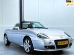 Fiat Barchetta 1.8-16V Emotion, Auto's, Fiat, Zwart, 4 cilinders, Cabriolet, 450 kg