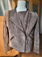 Suède bikerjasje Mango mt 38, Maat 38/40 (M), Mango, Bruin, Ophalen of Verzenden