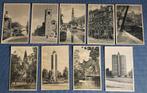 Set 9 Amsterdam ansichtkaarten jaren 30, Ophalen of Verzenden, 1920 tot 1940, Ongelopen, Noord-Holland