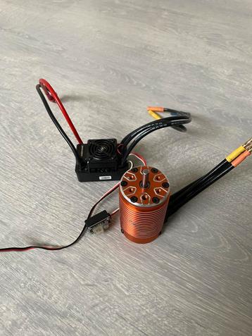 1:5 motor 2200kv en ESC Combo 4S Hobbywing