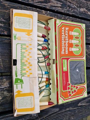 Vintage gekleurde Kerstboomverlichting Splendor beschikbaar voor biedingen